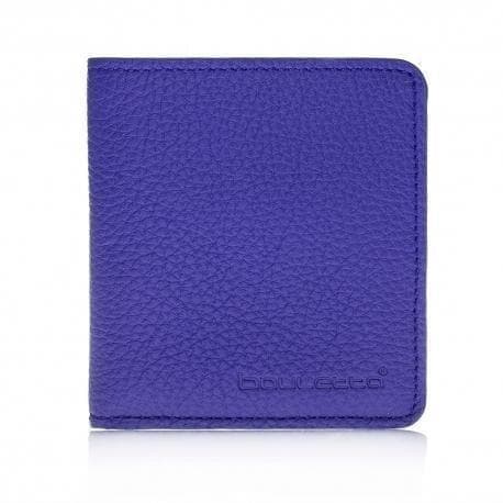 B2B - Aaron Leather Men Wallet Floater Sax Blue Bomonti