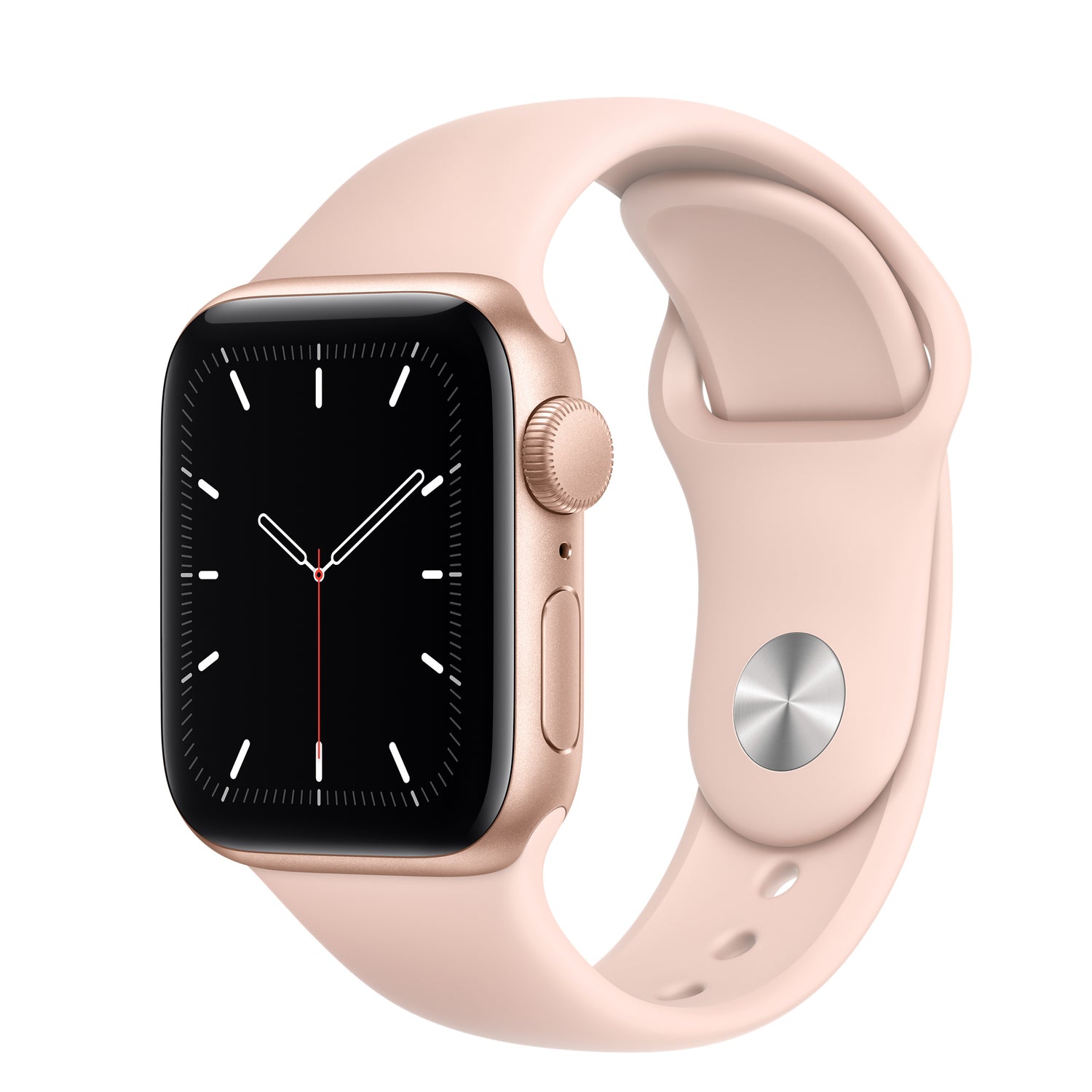 Bomonti Leather Apple Watch Band Rose Gold