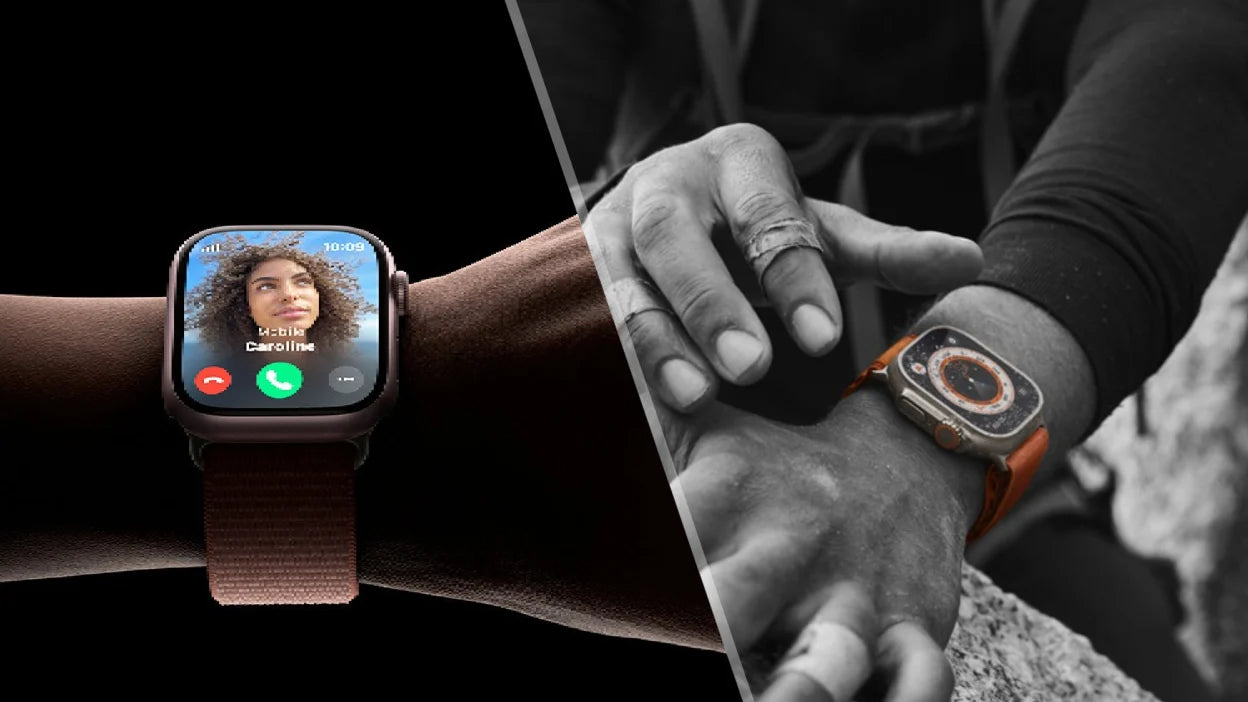 Leather Apple Watch Ultra 2 Bands - Bomonti