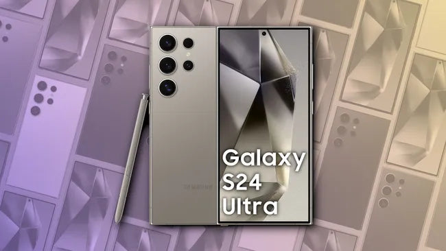 Leather Samsung Galaxy S24 Ultra Cases - Bomonti