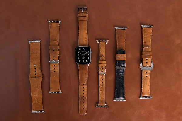 Leather Apple Watch Bands - Bomonti -1