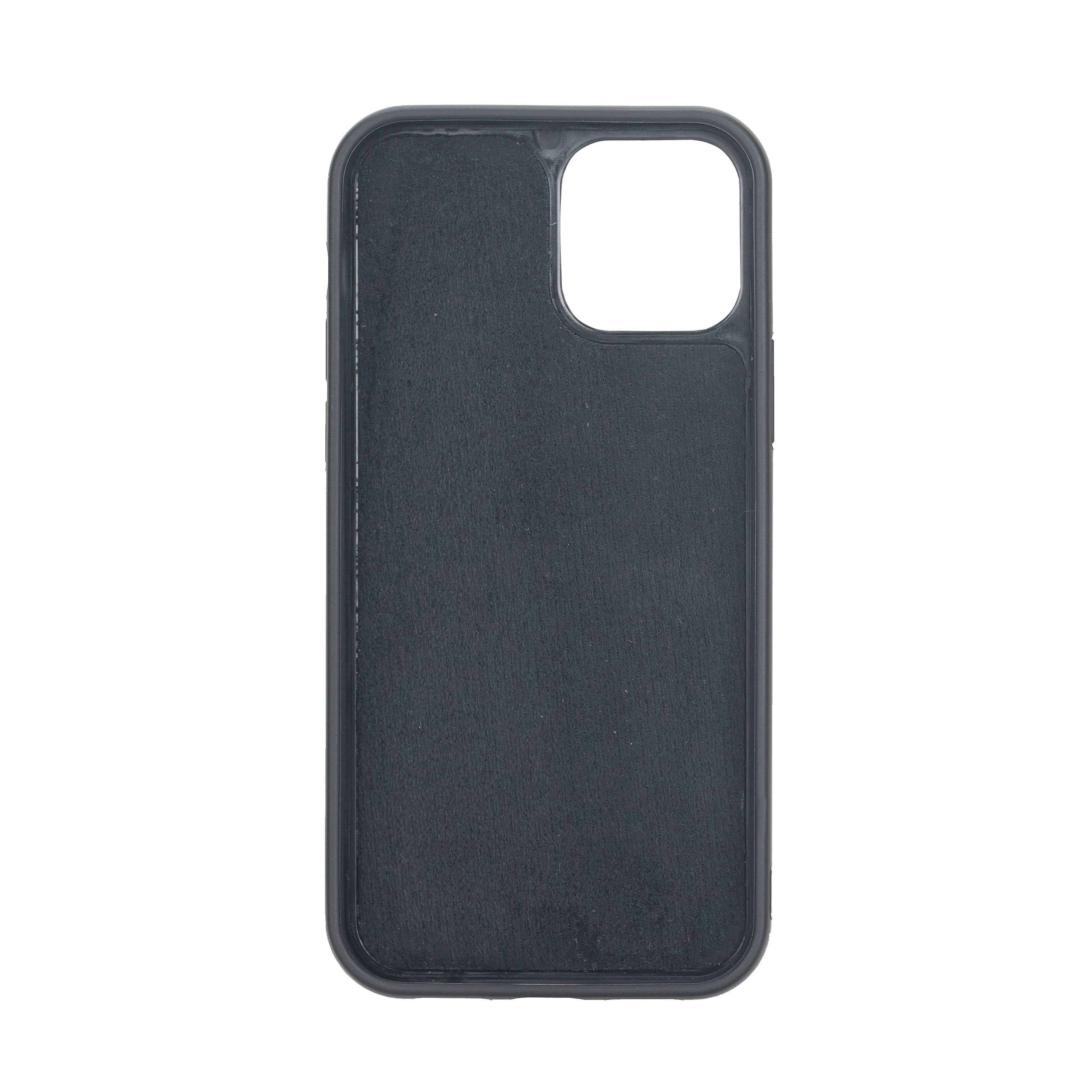 Santa iPhone 12 Mini Leather Detachable Wallet Case