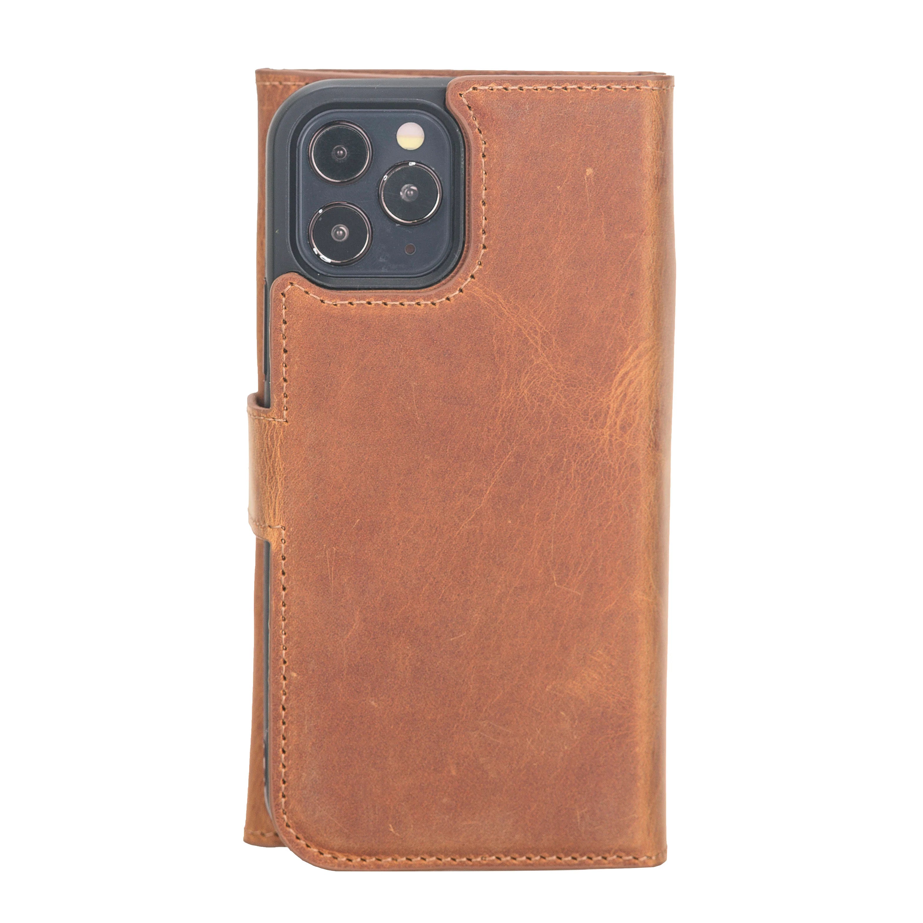 Santa iPhone 12 Pro Max Leather Detachable Wallet Case