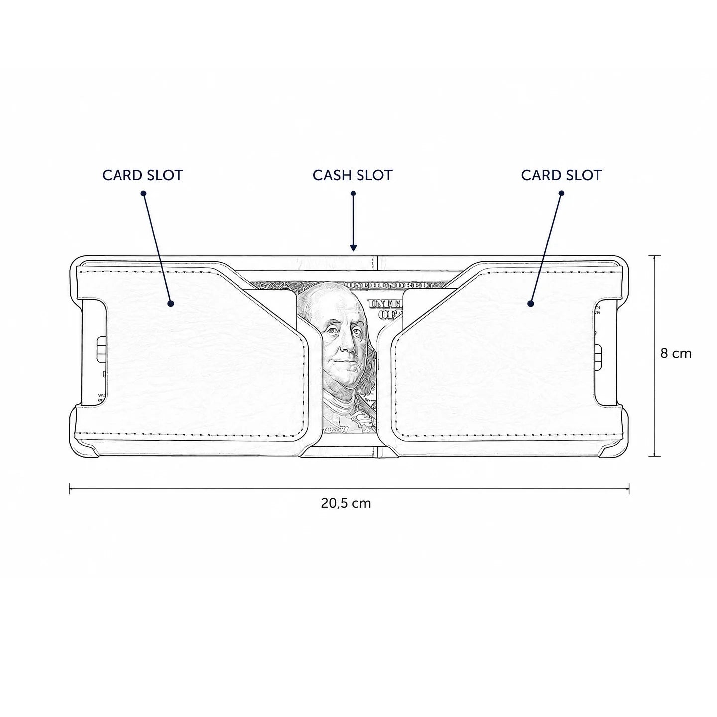 Valdes Leather Men's Wallet