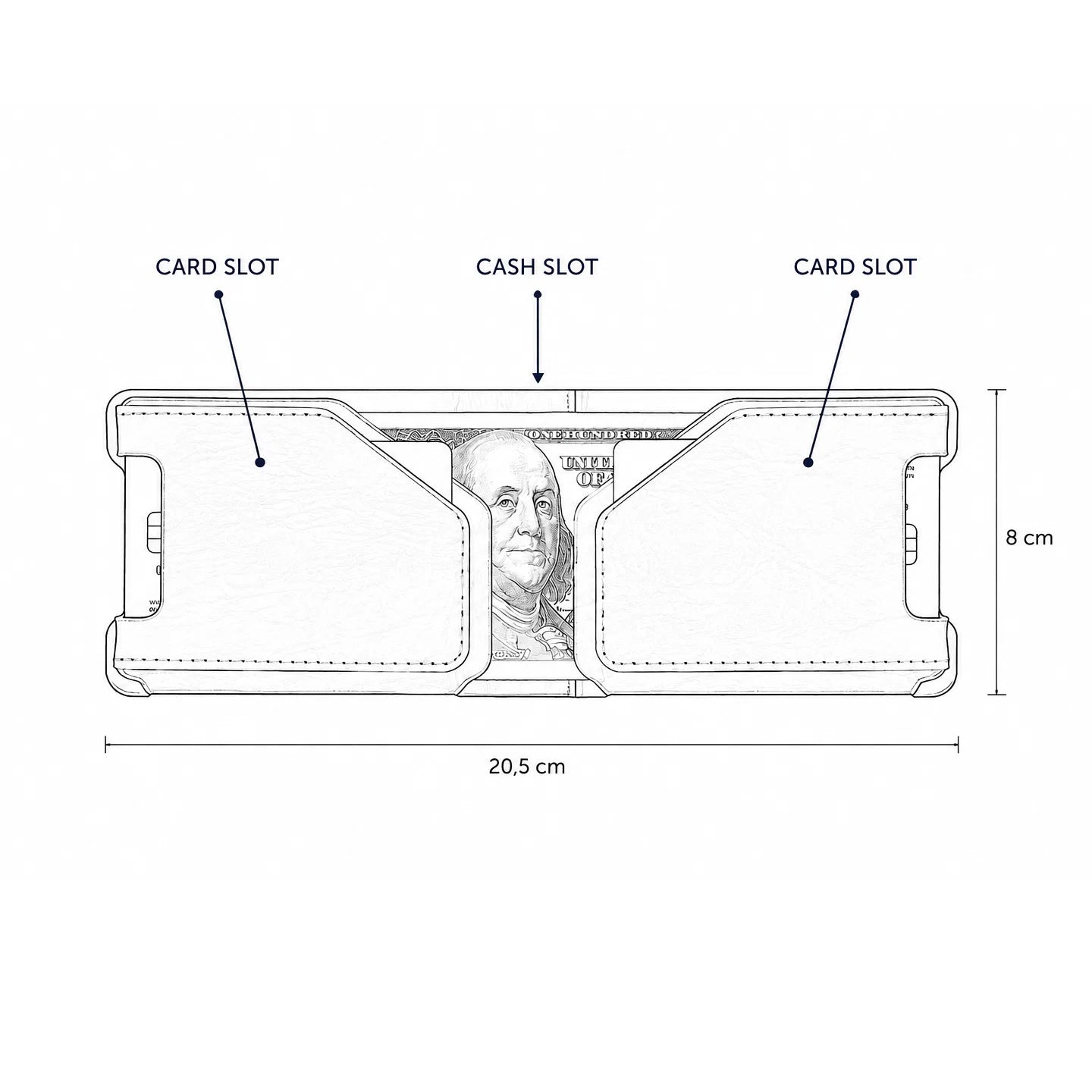 Valdes Leather Men's Wallet