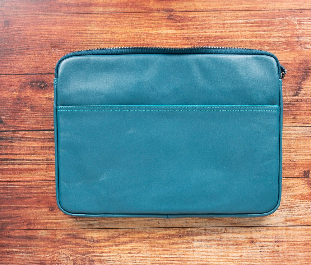 Awe Slim Leather Laptop / Tablet Bag