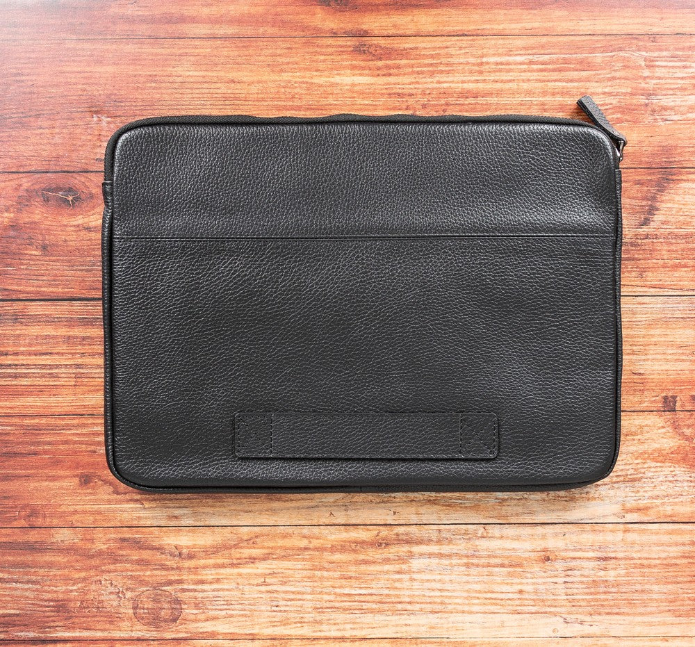 Awe Slim Leather Laptop / Tablet Bag