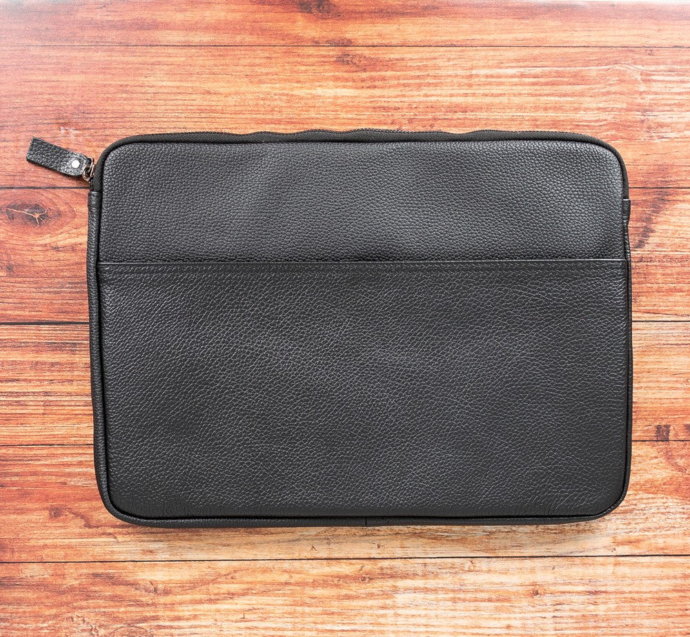 Awe Slim Leather Laptop / Tablet Bag