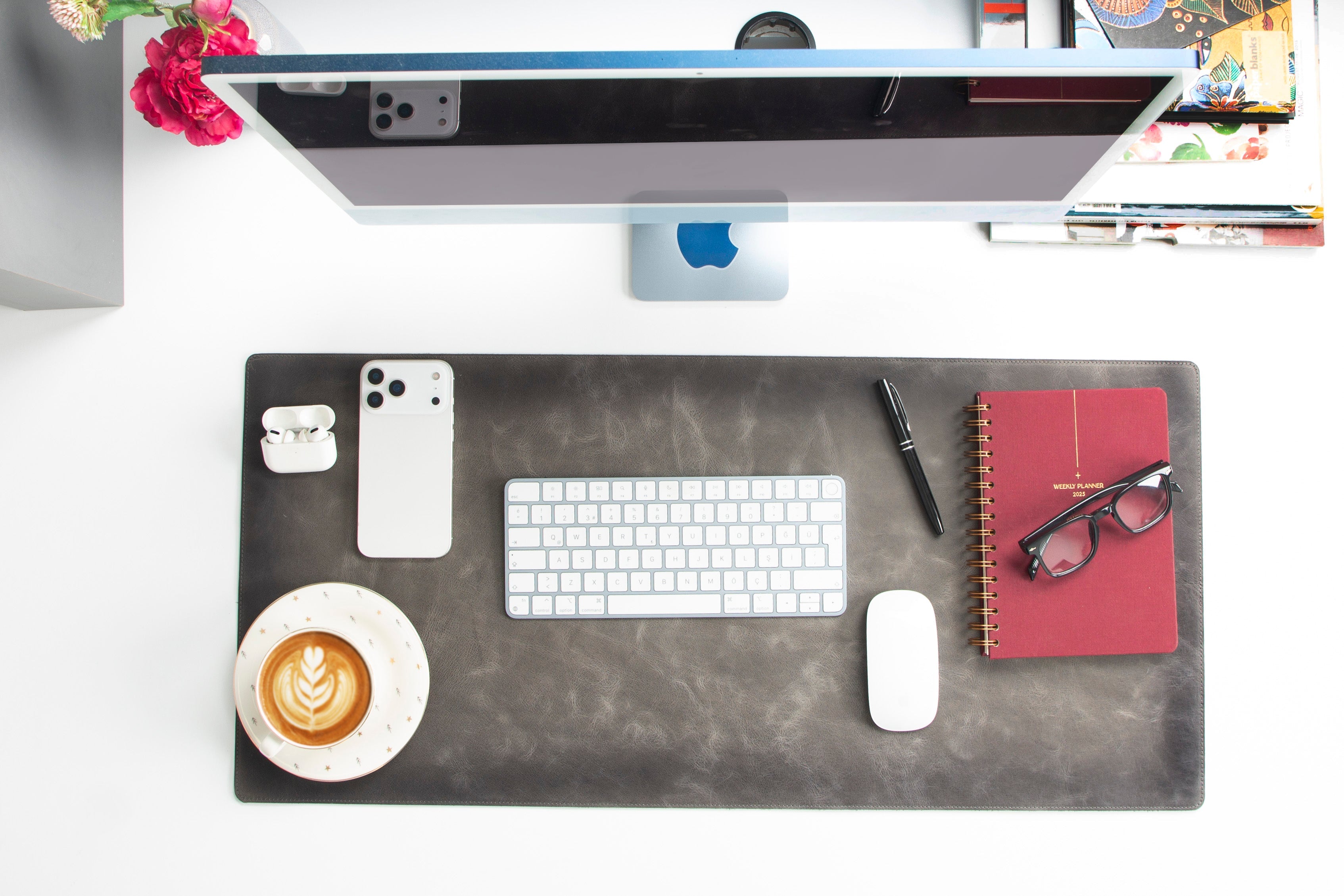 Leather Desk Mat Medium