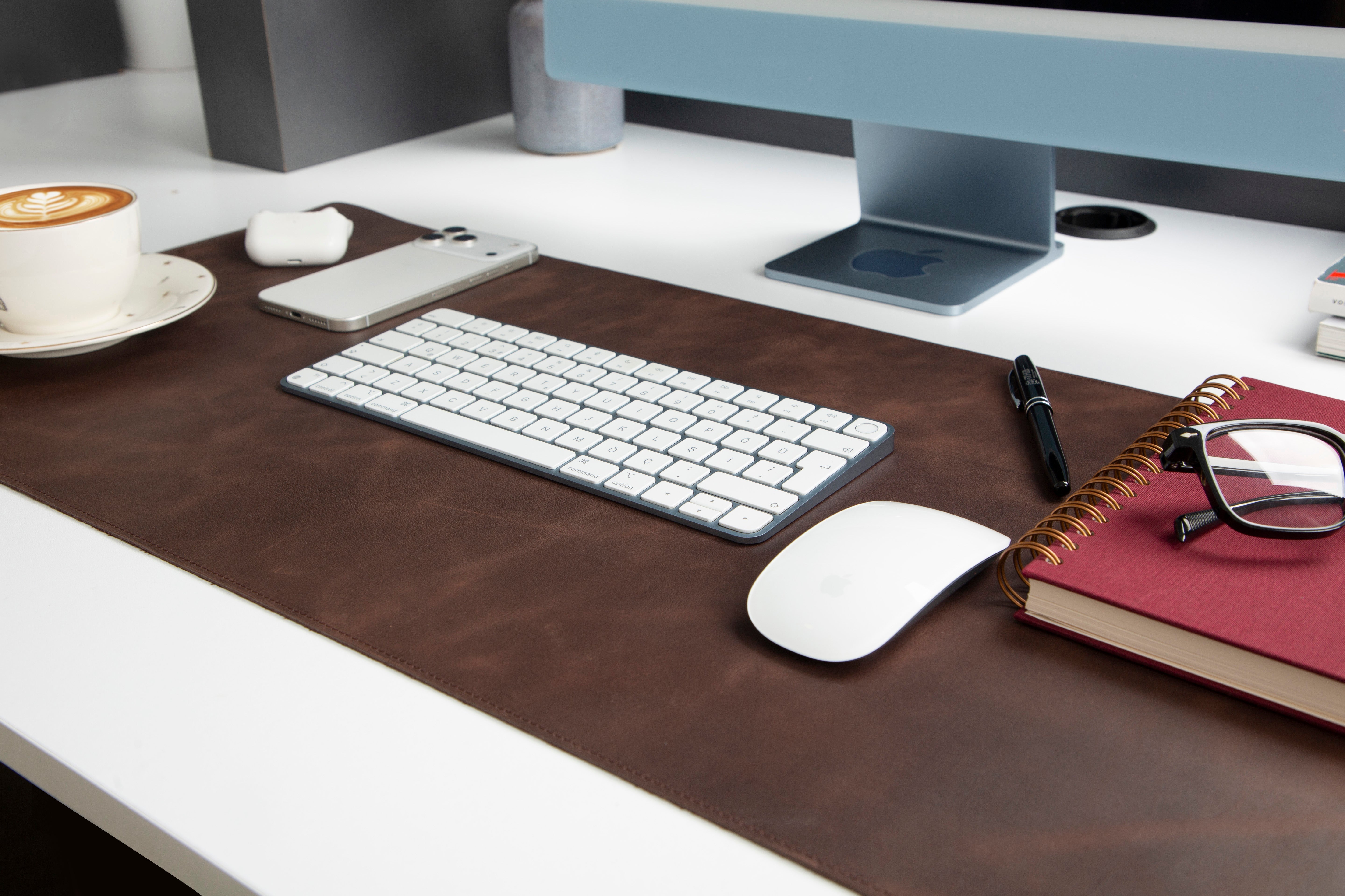 Leather Desk Mat Medium