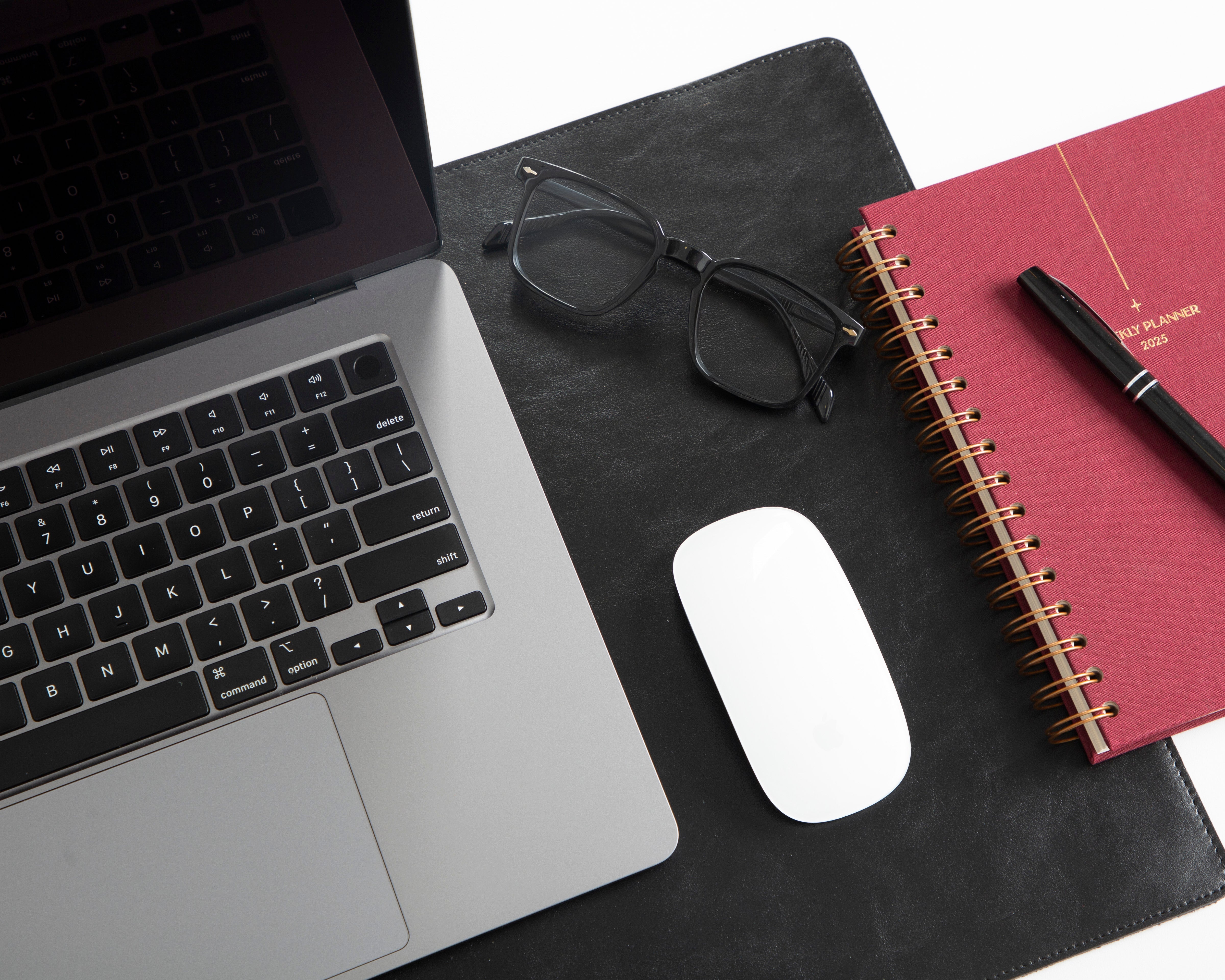 Natural Leather Desk Mat Small