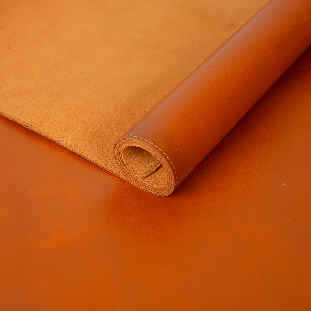 Tan Leather iPhone 17 Cover Case