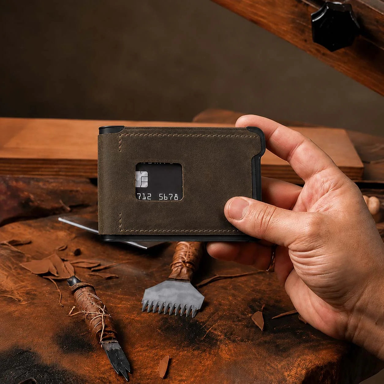 Valdes Leather Men's Wallet