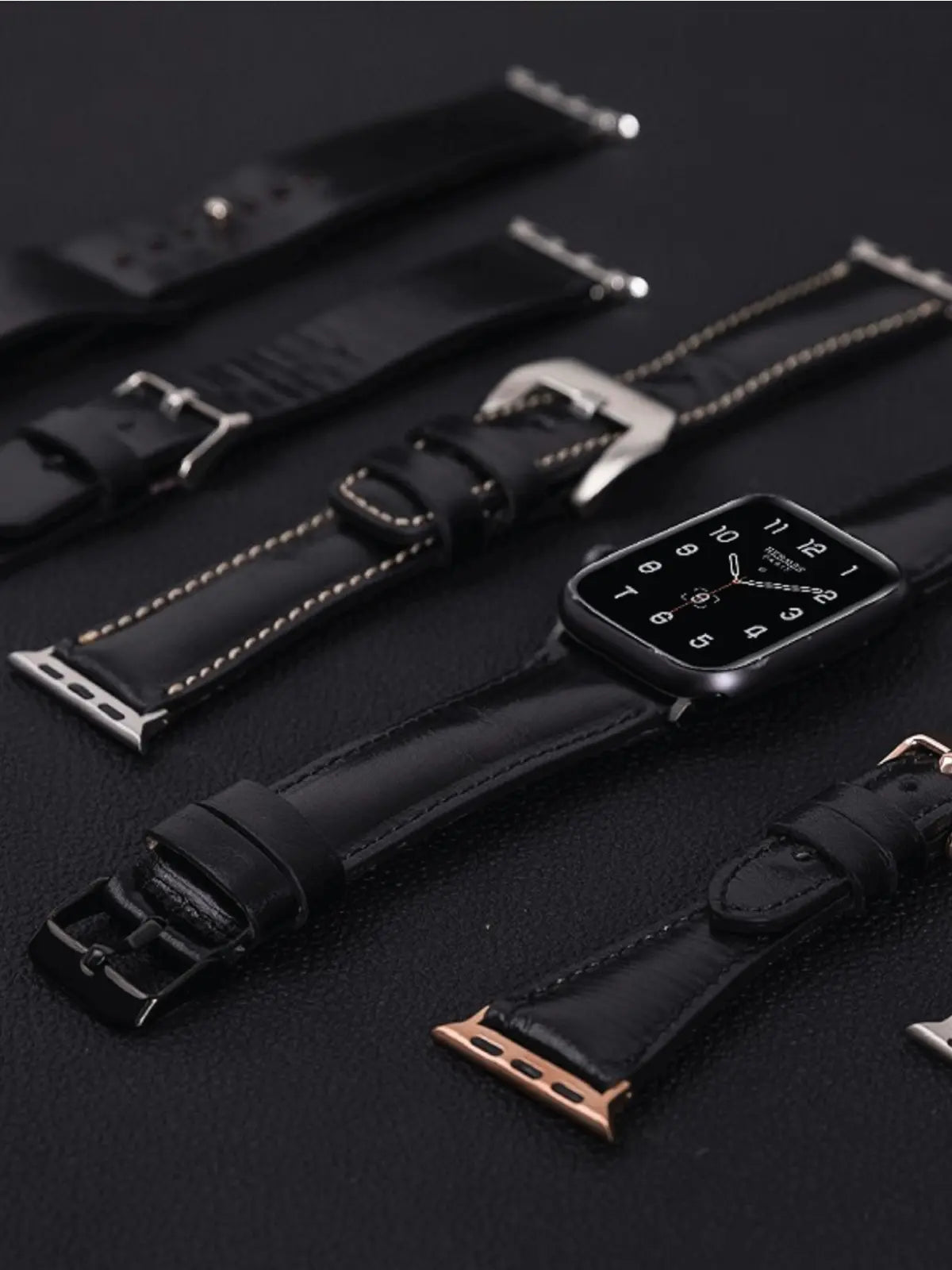 Luxury Leather iPhone, AirPods, AirTag, iPad Cases & Apple Watch Bands