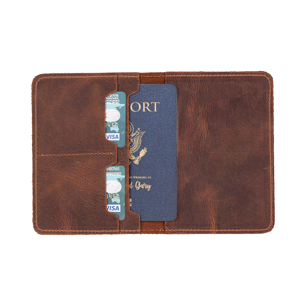 Avventura Leather Passport Wallet