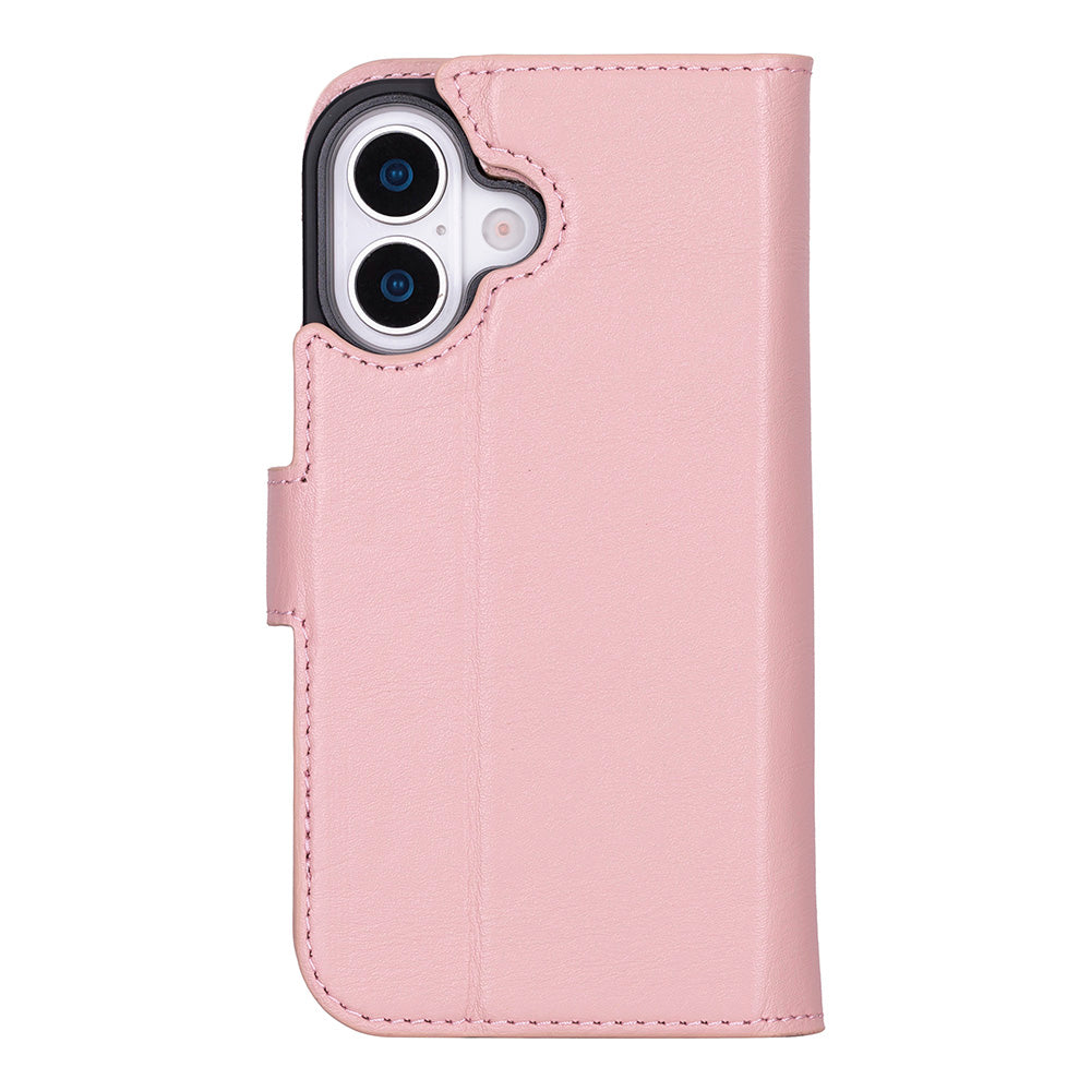 Leather iPhone 17 Detachable Wallet Case