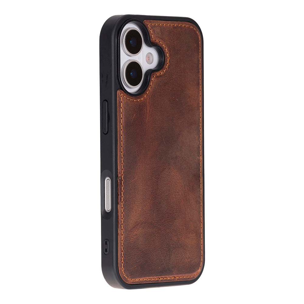 Leather iPhone 17 Detachable Wallet Case