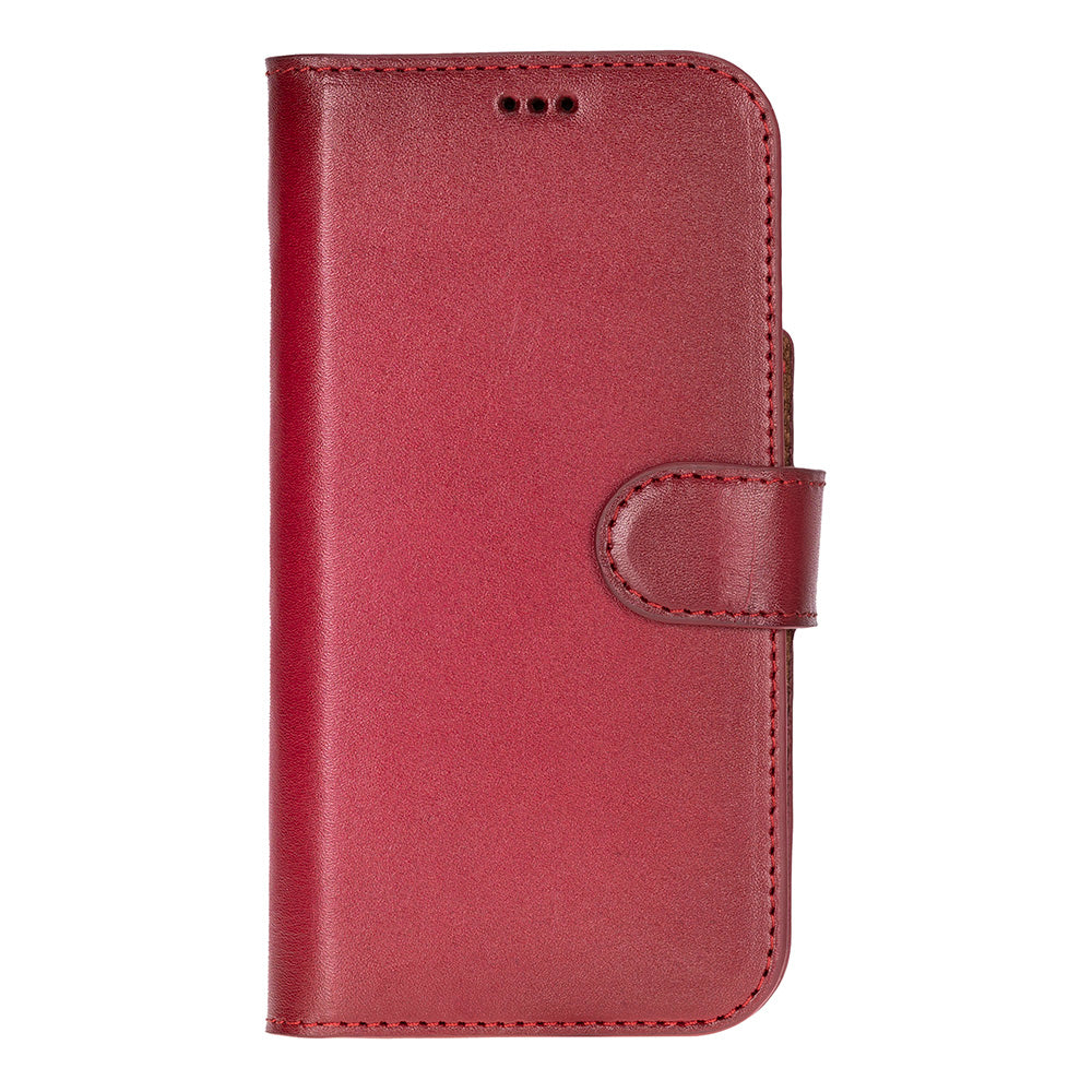 Leather iPhone 17 Detachable Wallet Case