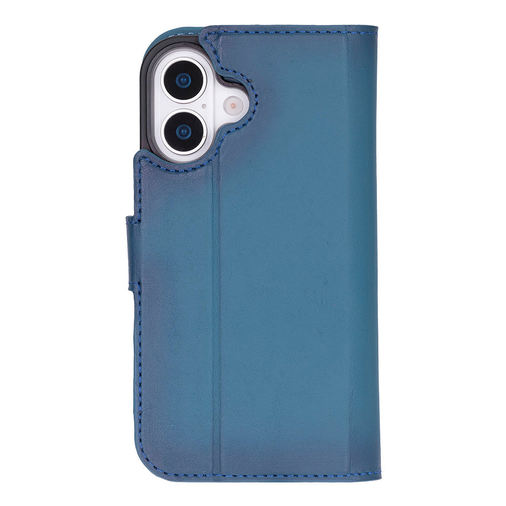 Leather iPhone 17 Detachable Wallet Case