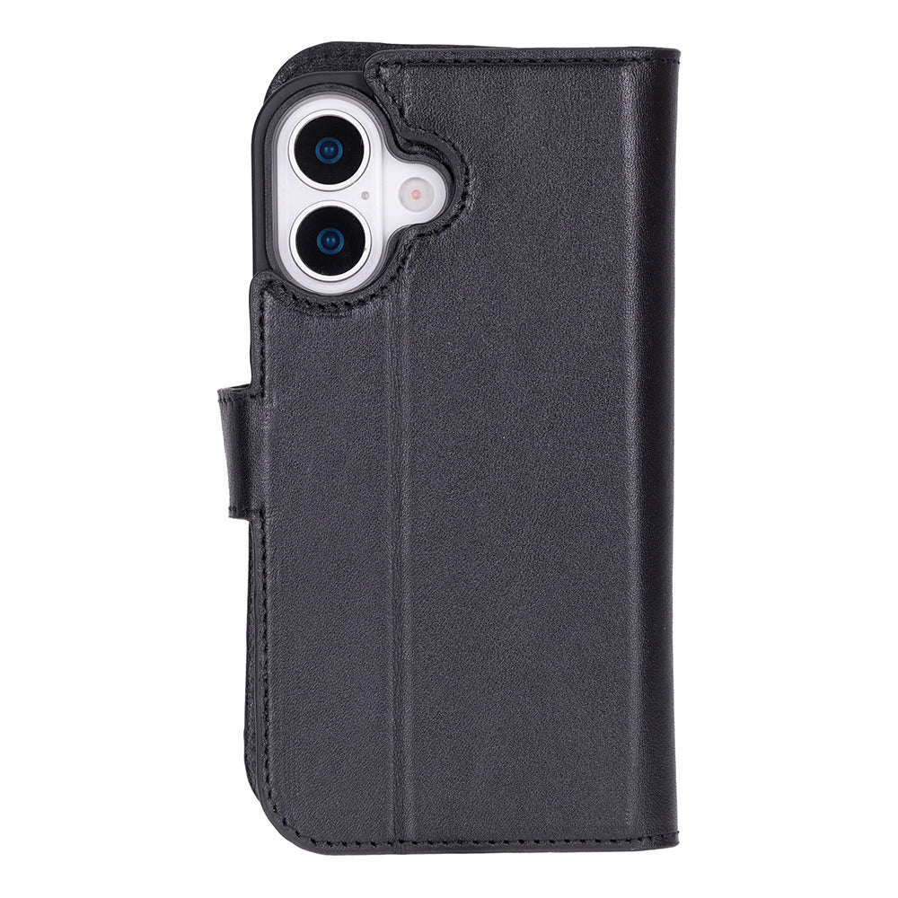 Leather iPhone 17 Detachable Wallet Case