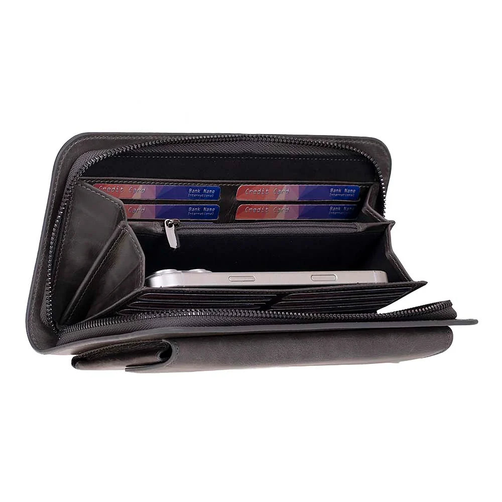 Novarco Leather Clutch Handbag