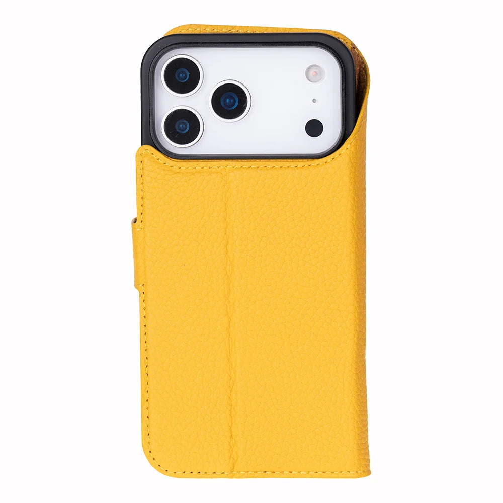 Magic iPhone 18 Pro Leather Detachable Wallet Case