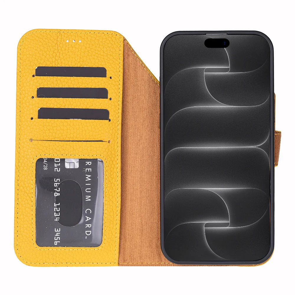 Magic iPhone 18 Pro Max Leather Detachable Wallet Case