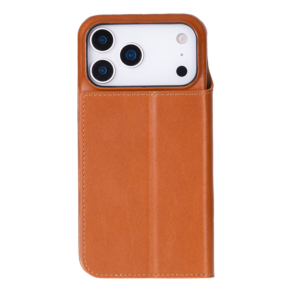 Sonat Leather iPhone 17 Pro Max Folio Case