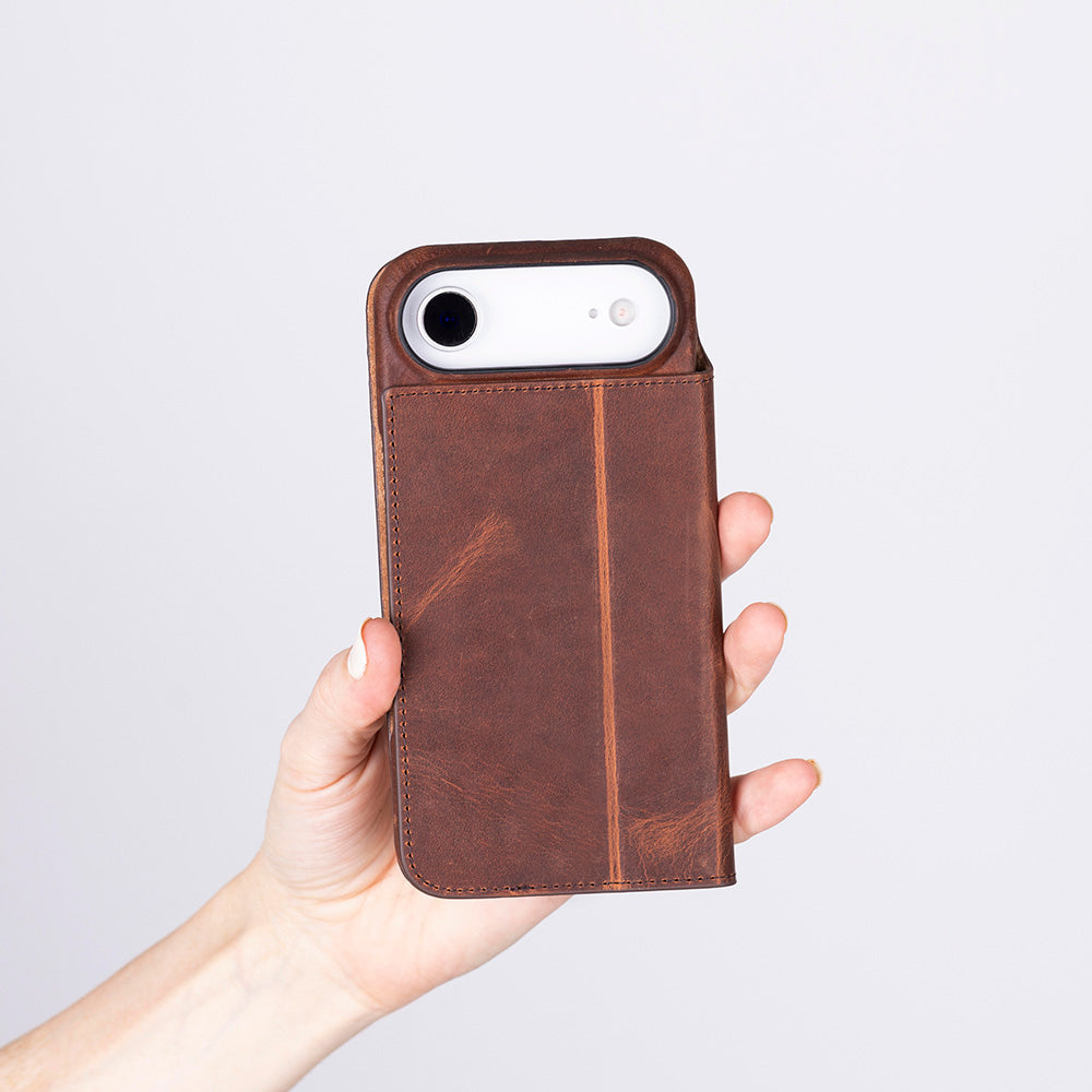 Sonat Leather iPhone 17 Air Folio Case