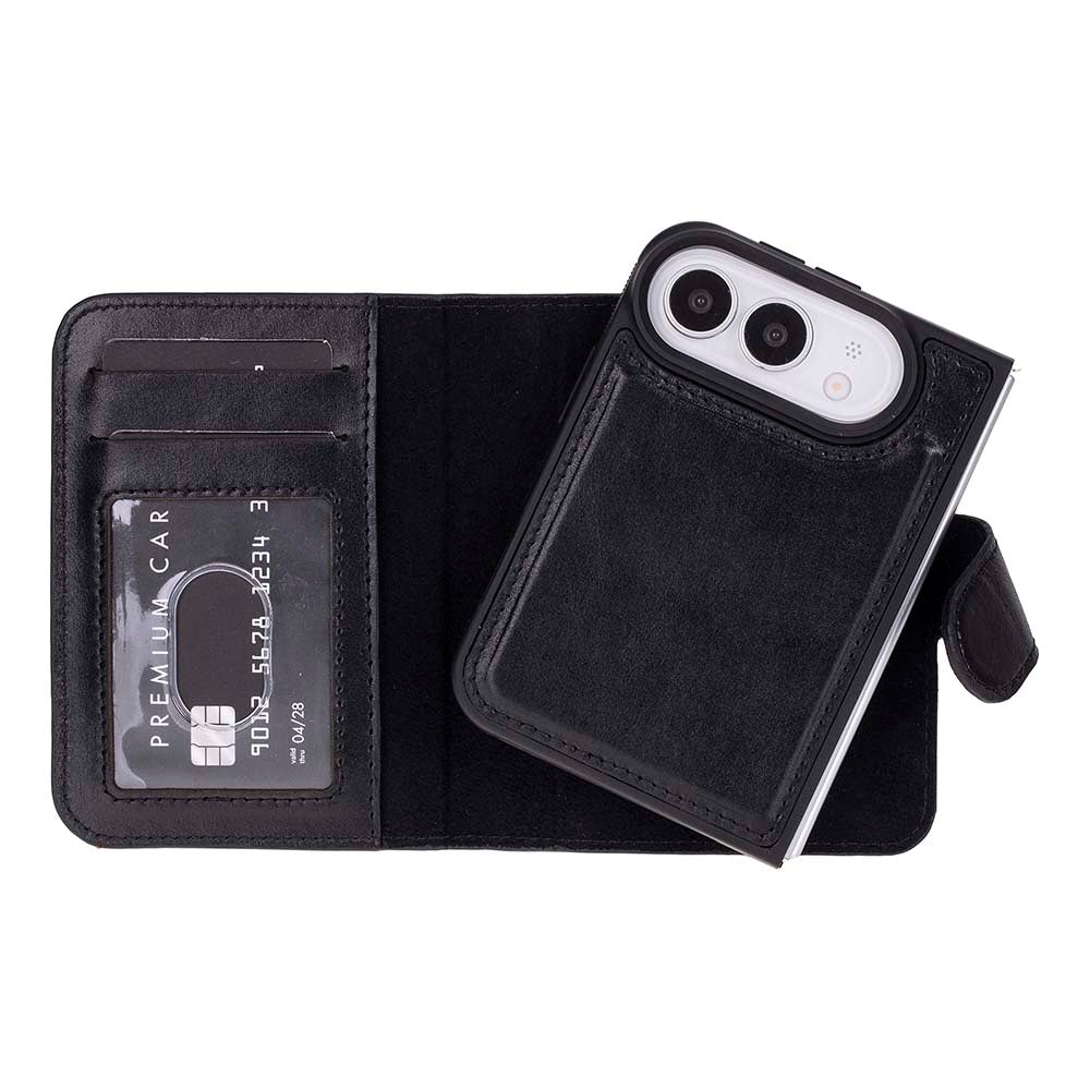 Magic iPhone Duo Leather Detachable Wallet Case