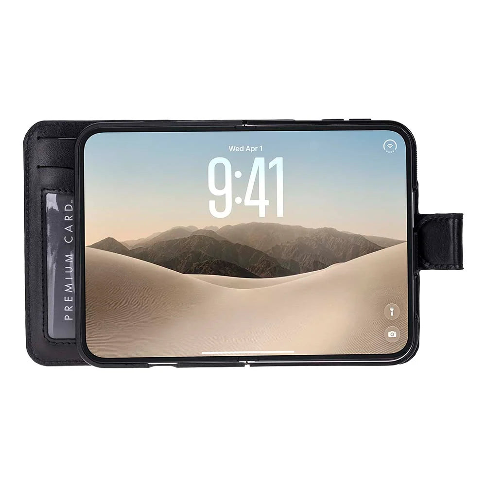 Magic iPhone Duo Leather Detachable Wallet Case