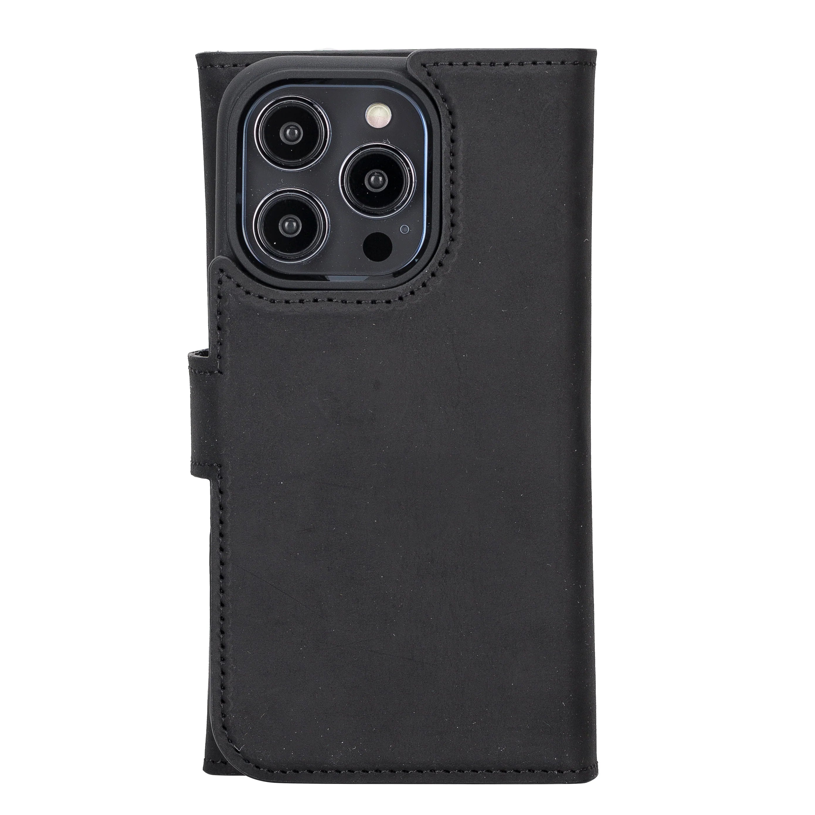 Santa iPhone 16 Pro Max Leather Detachable Wallet Case