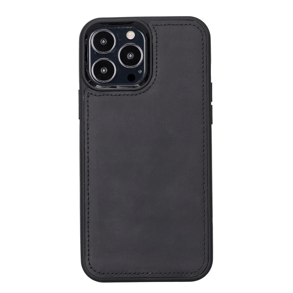 Santa iPhone 13 Pro Max Leather Detachable Wallet Case
