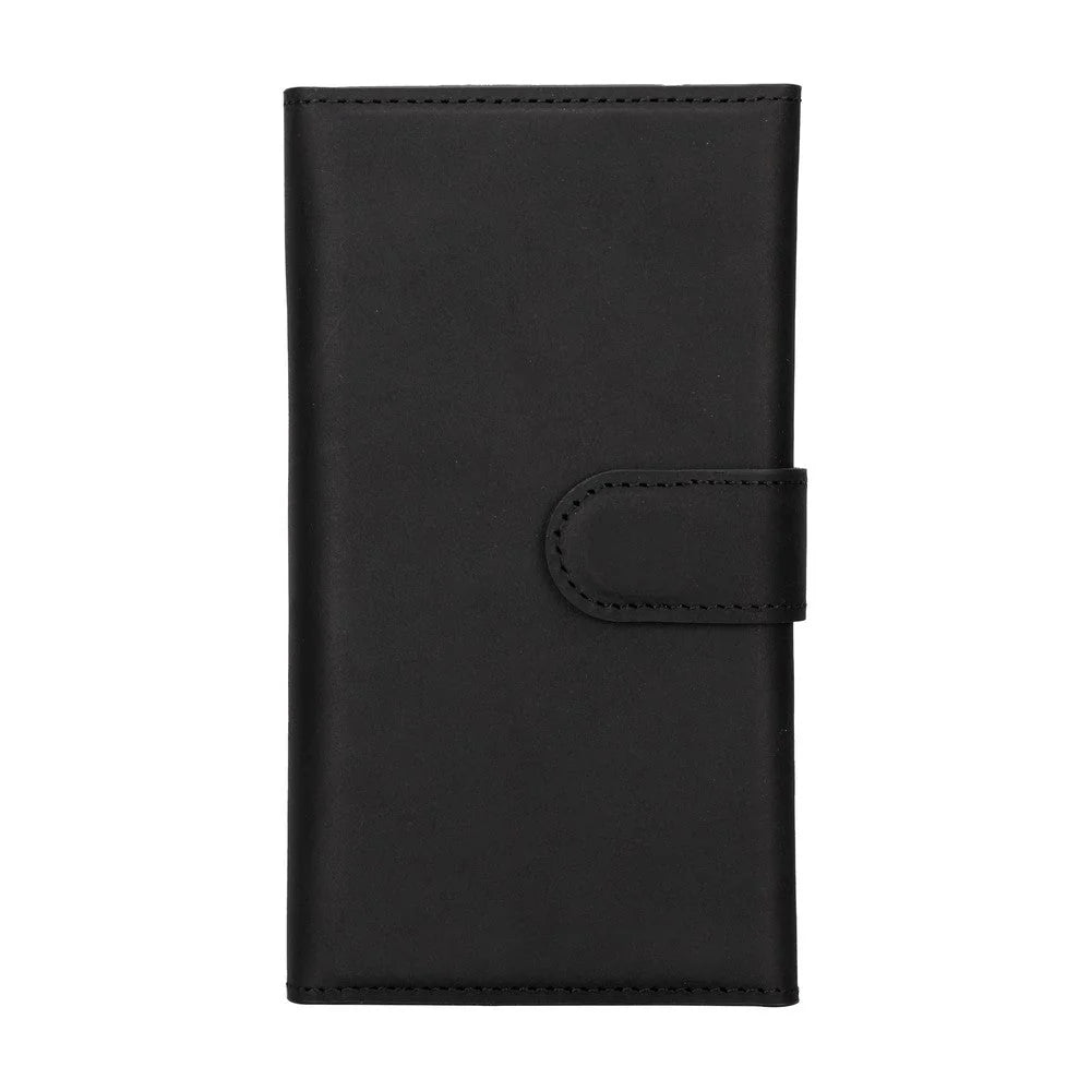 Santa iPhone 15 Plus Leather Detachable Wallet Case
