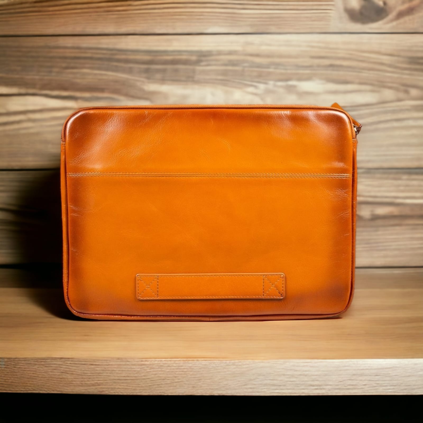 Awe Slim Leather Laptop / Tablet Bag