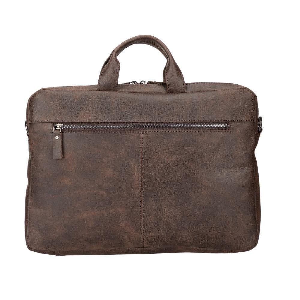 Apollo Leather Business Briefcase / Laptop Case 16"