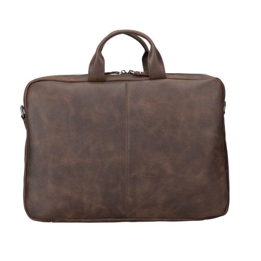 Apollo Leather Business Briefcase / Laptop Case 16"