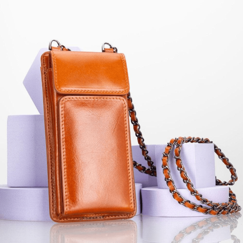 Avjin Leather Crossbody Bag