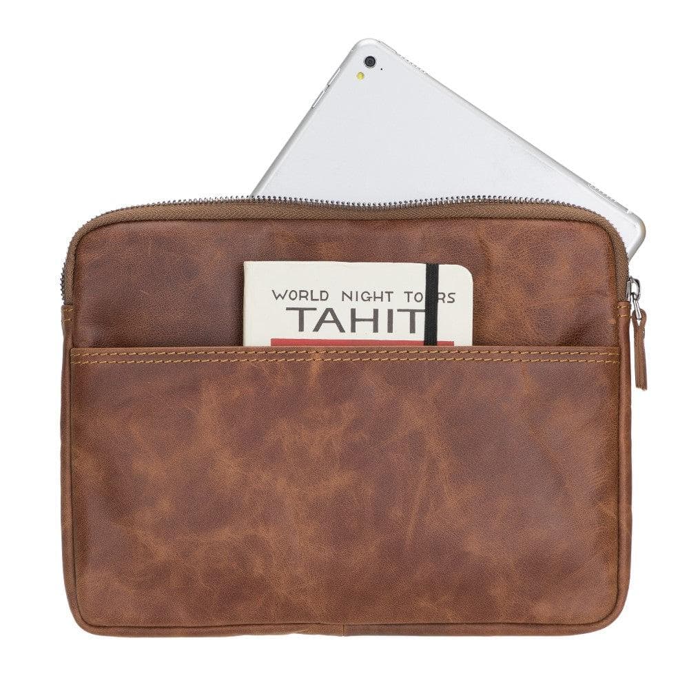 Awe Slim Leather Laptop / Tablet Bag