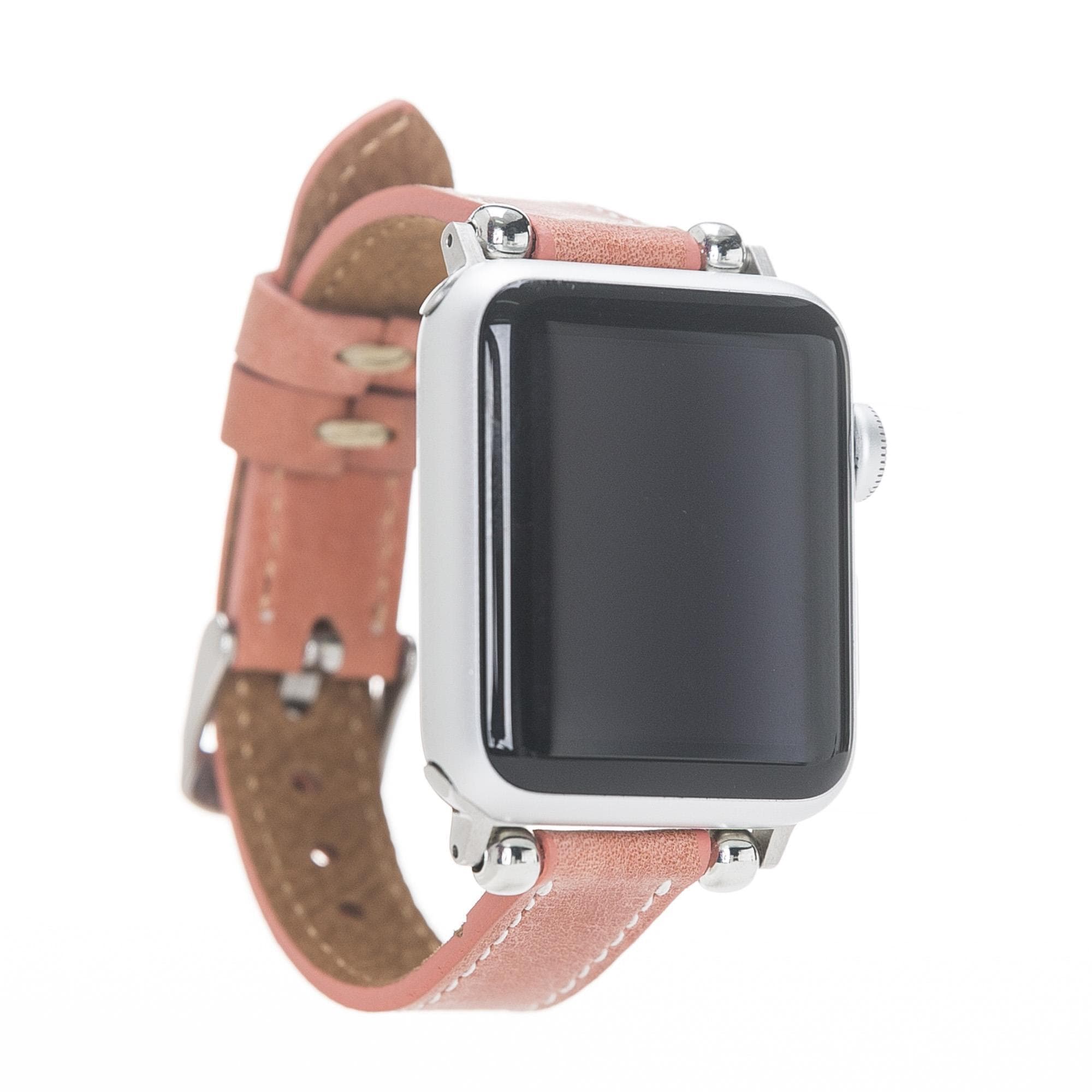 B2B - Leather Apple Watch Bands - Ferro Seamy Style G17 Bomonti