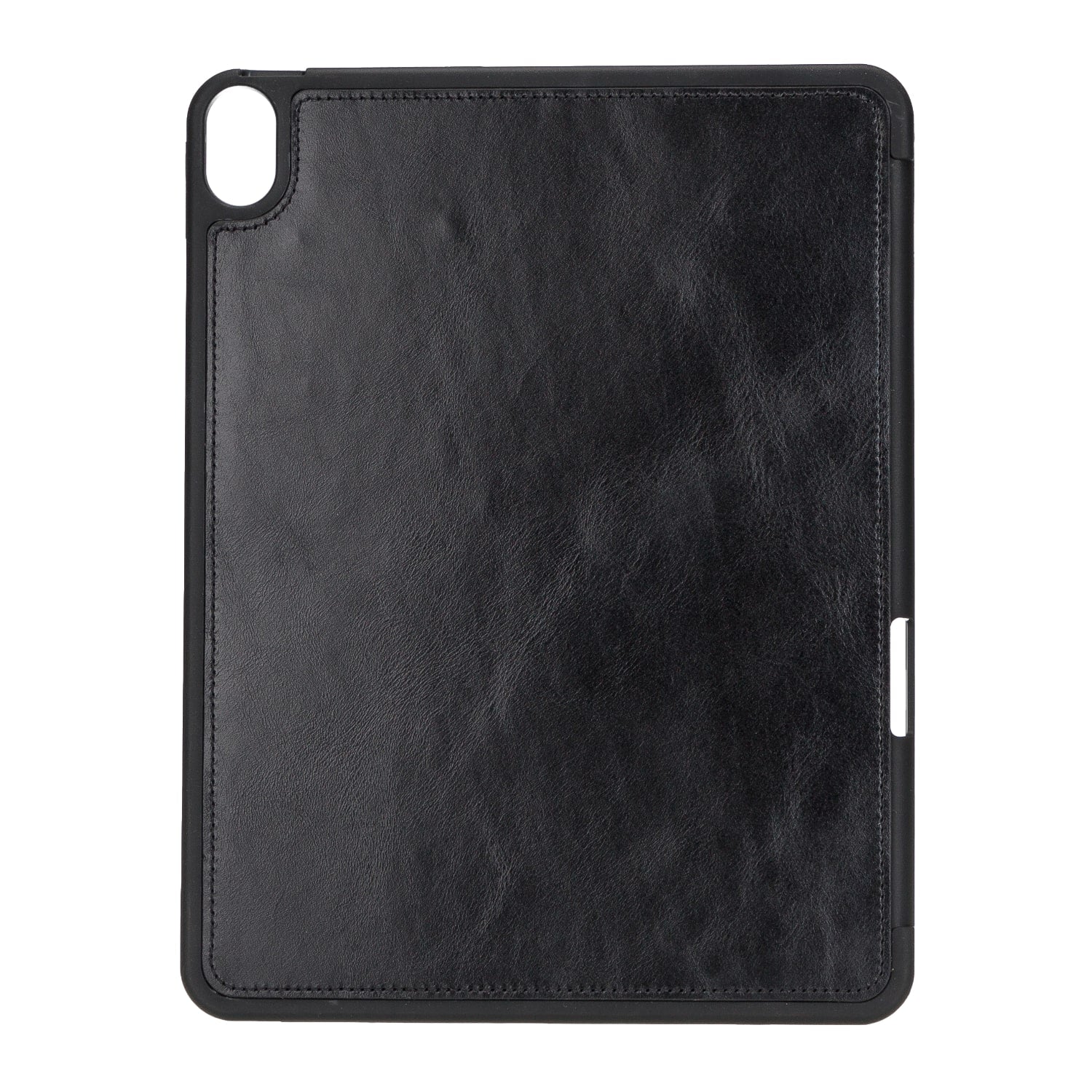 Black Leather iPad Air 10.9 Inc Smart Folio Case with Apple Pen Holder - Bomonti - 5