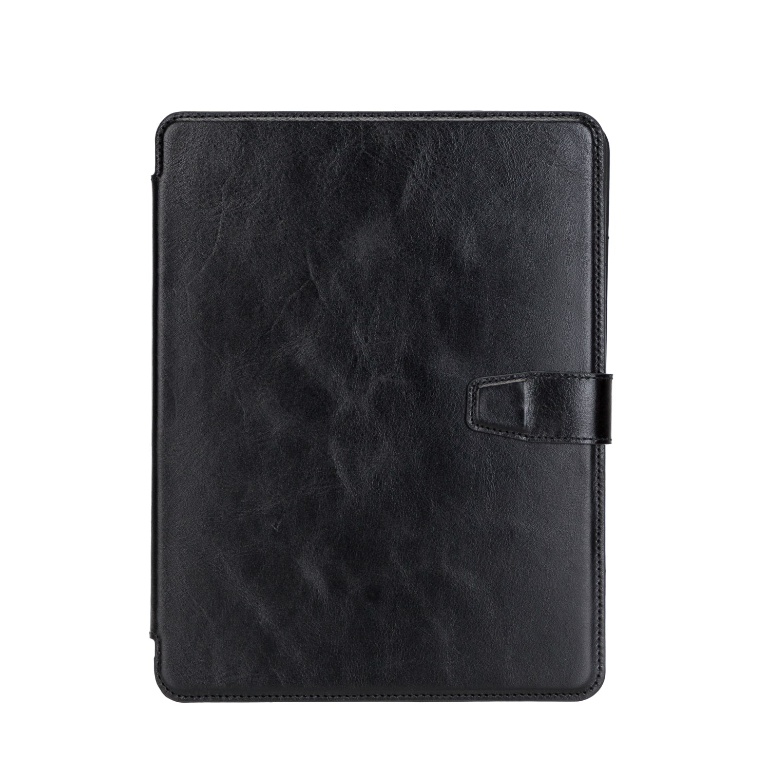 Black Leather iPad Pro 11 Inc Smart Folio Case with Apple Pen Holder - Bomonti - 3