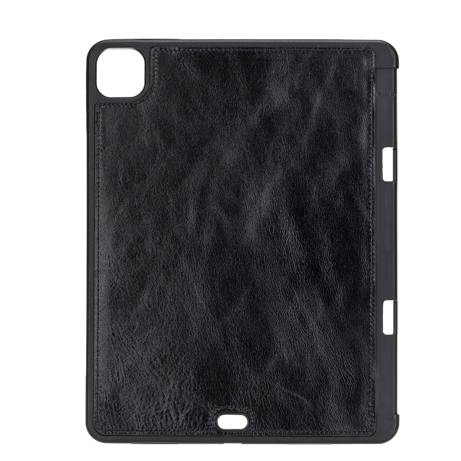 Black Leather iPad Pro 11 Inc Smart Folio Case with Apple Pen Holder - Bomonti - 5