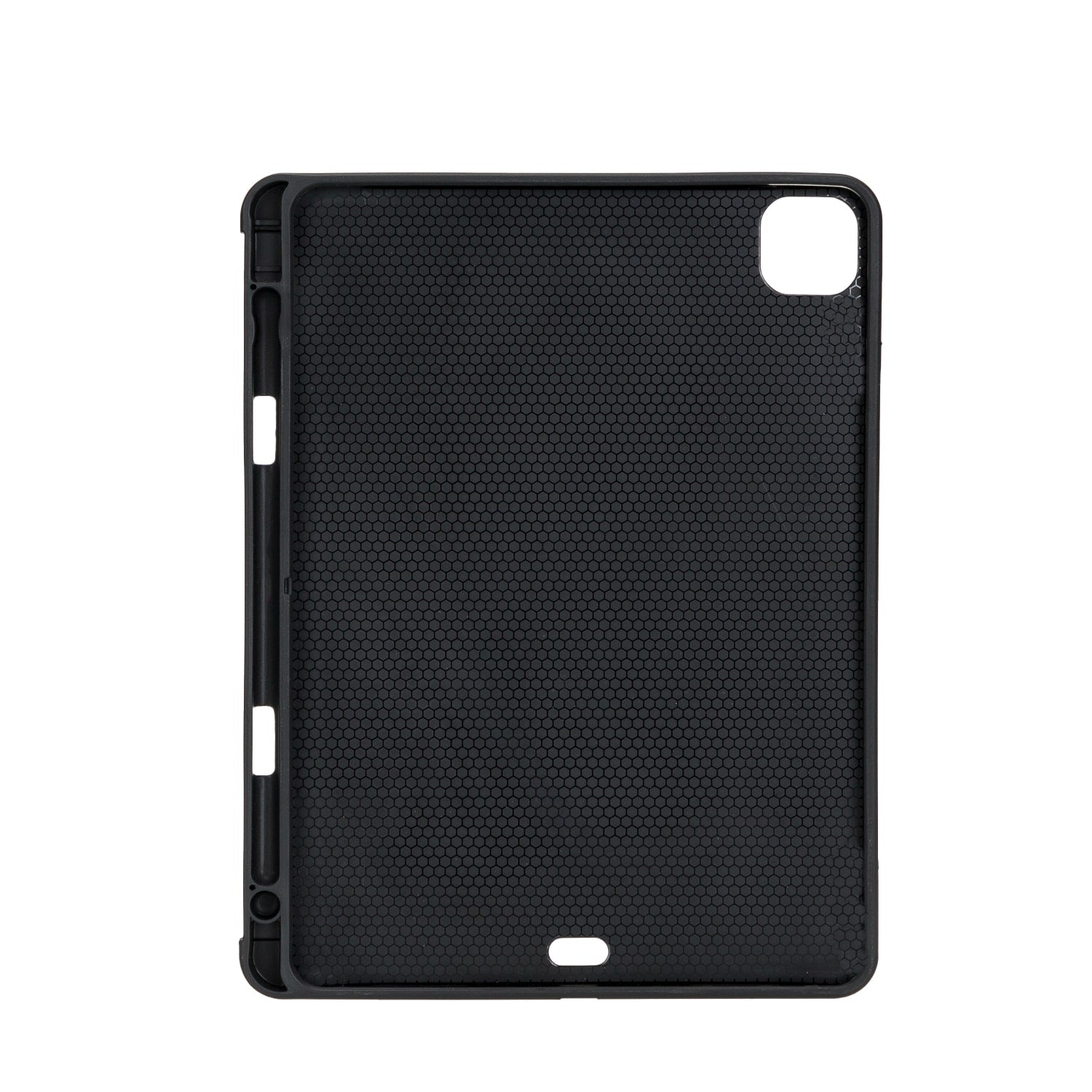 Black Leather iPad Pro 11 Inc Smart Folio Case with Apple Pen Holder - Bomonti - 6