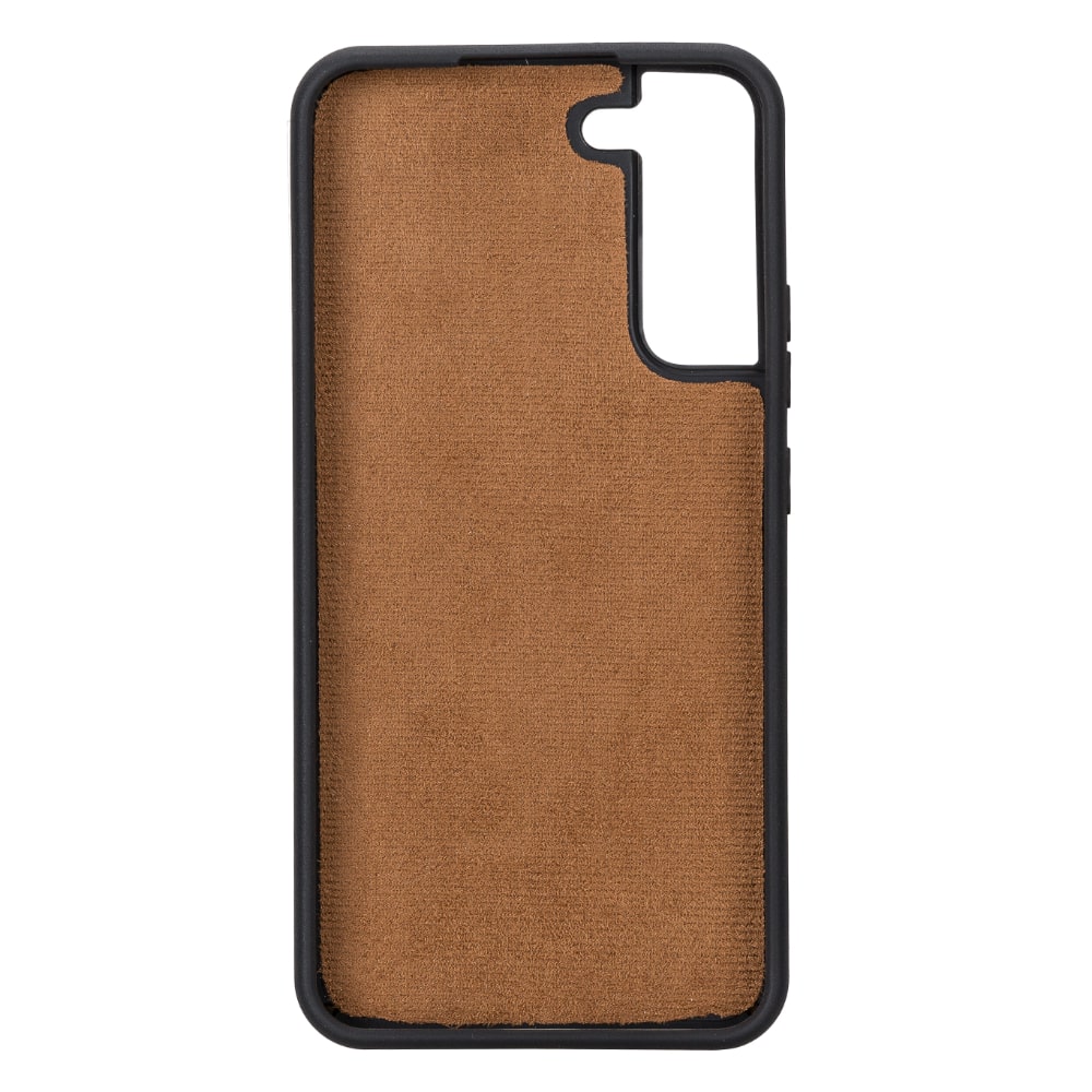 Brown Leather Samsung Galaxy S22+ Wallet Case with Card Holder - Bomonti Leather - 6