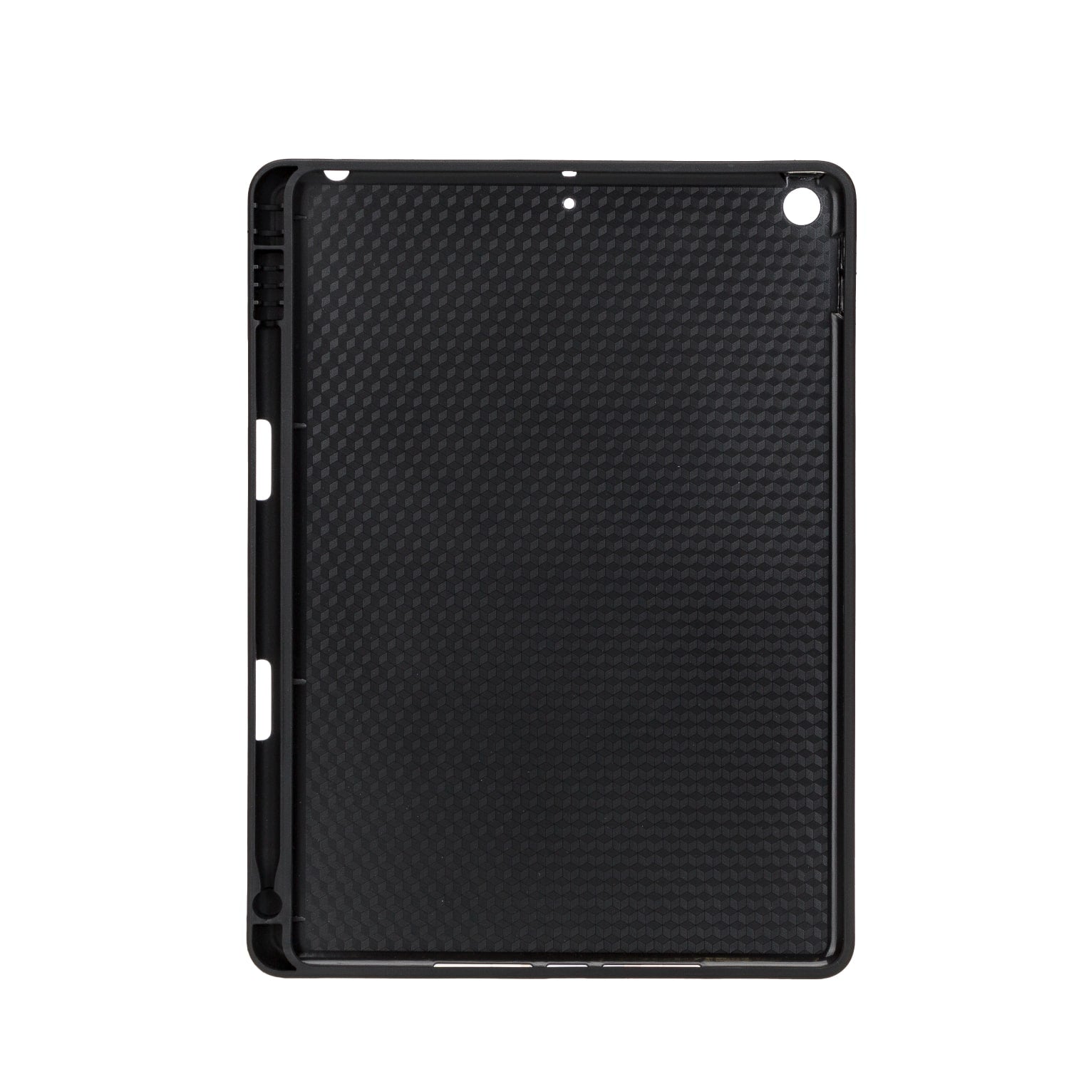 Brown Leather iPad 10.2 Inc Smart Folio Case with Apple Pen Holder - Bomonti - 6