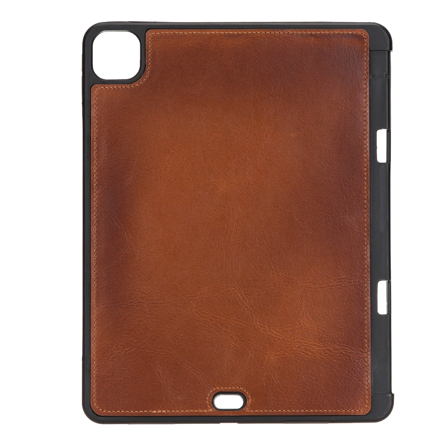 Brown Leather iPad Pro 11 Inc Smart Folio Case with Apple Pen Holder - Bomonti - 5