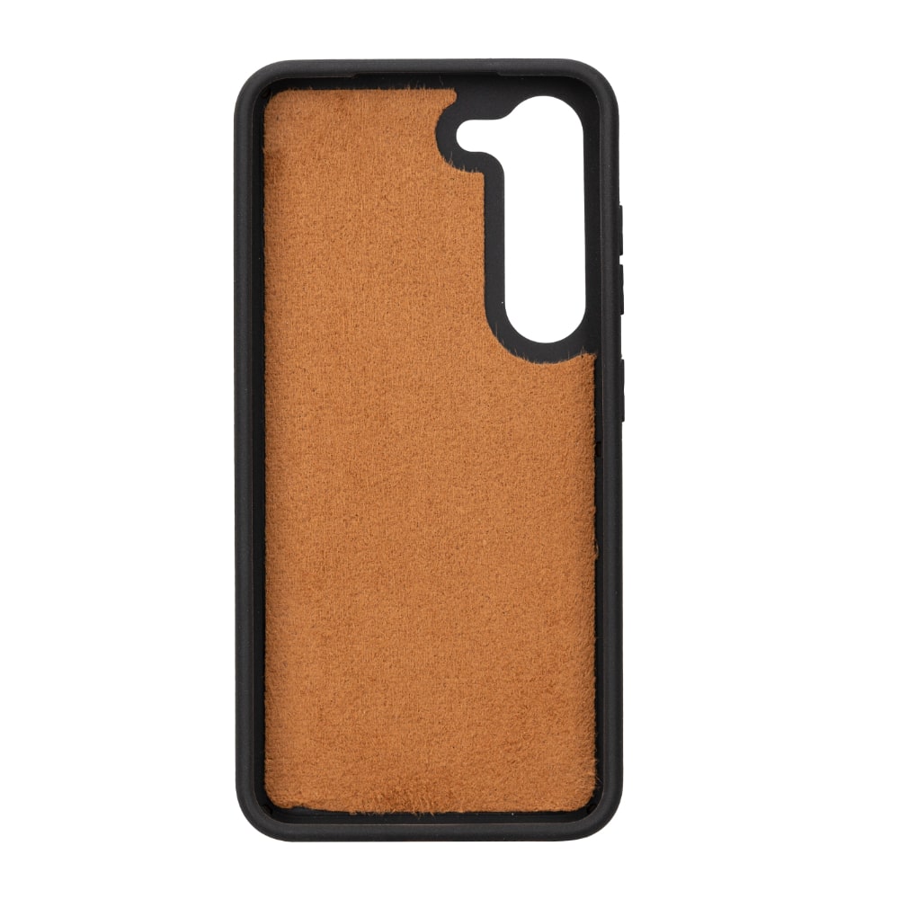 Tan Brown Leather Samsung Galaxy S23 Detachable Wallet Card Holder Cover Case - Bomonti - 7