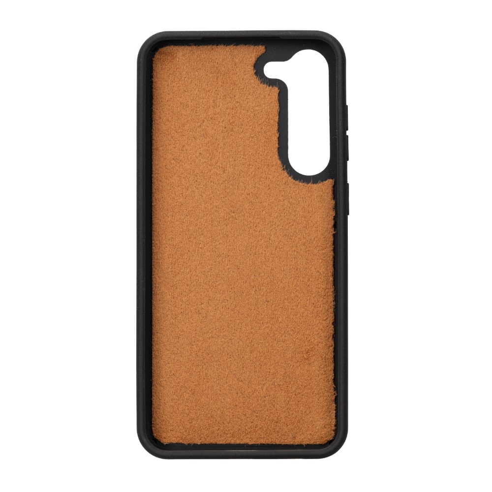 Tan Brown Leather Samsung Galaxy S23 Plus Detachable Wallet Card Holder Cover Case - Bomonti - 7