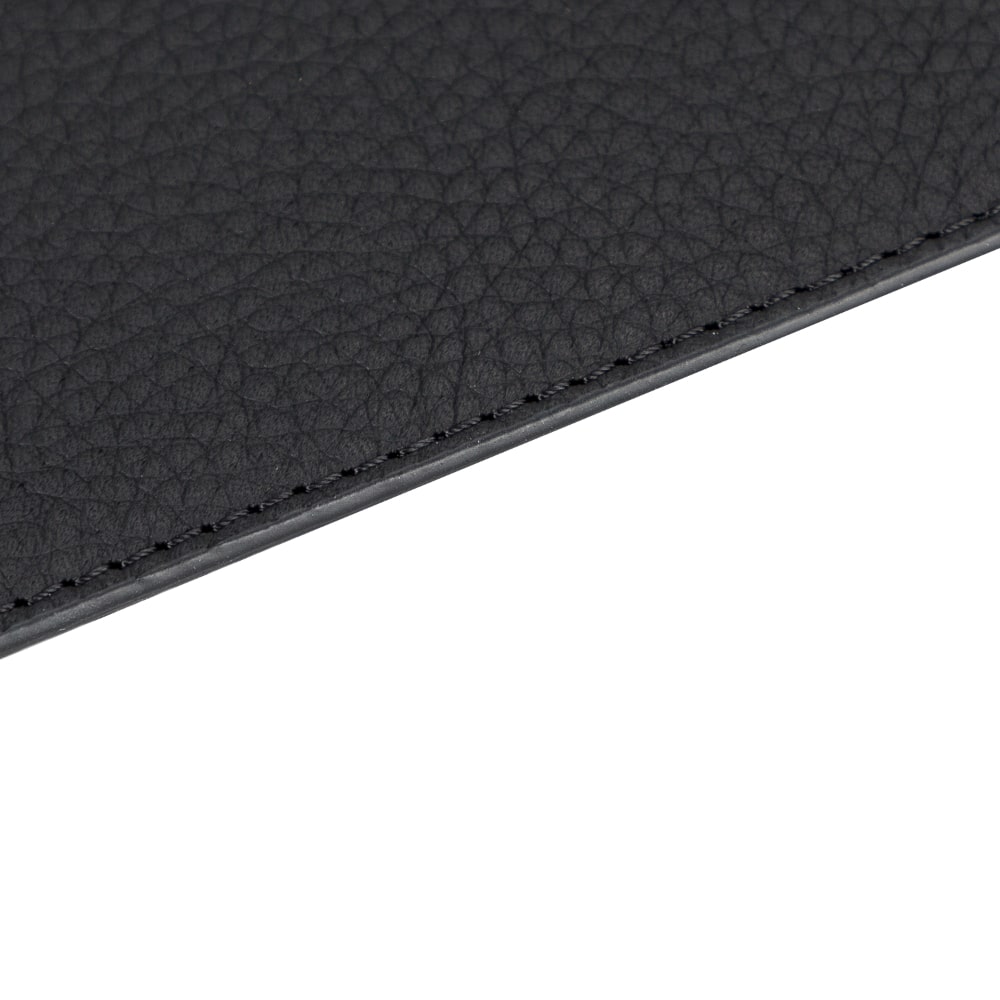 Ergonomic Black Luxury Leather Mouse Pad with anti-slip - Bomonti - 3